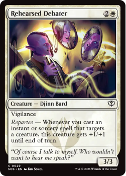 Rehearsed Debater single card from Magic: the Gathering