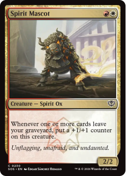 Spirit Mascot single card from Magic: the Gathering