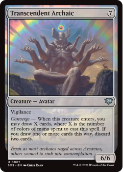 Transcendent Archaic single card from Magic: the Gathering