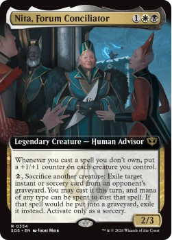 Nita, Forum Conciliator (EXTENDED ART) single card from Magic: the Gathering