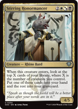 Stirring Honormancer single card from Magic: the Gathering