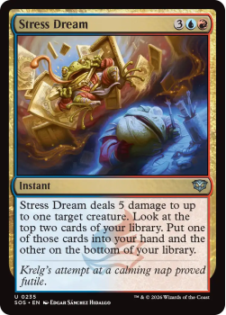 Stress Dream single card from Magic: the Gathering