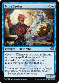 Muse Seeker single card from Magic: the Gathering