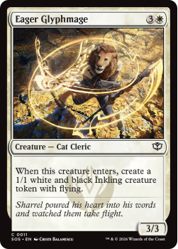 Eager Glyphmage single card from Magic: the Gathering