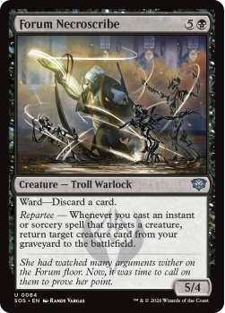 Forum Necroscribe single card from Magic: the Gathering