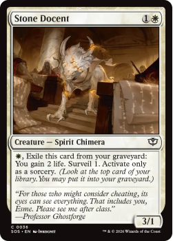 Stone Docent single card from Magic: the Gathering