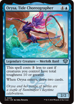 Orysa, Tide Choreographer single card from Magic: the Gathering