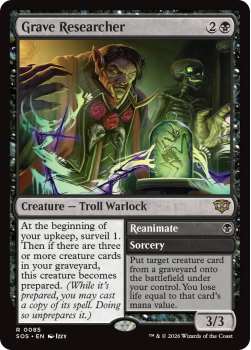 Grave Researcher single card from Magic: the Gathering