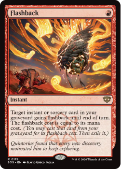 Flashback single card from Magic: the Gathering