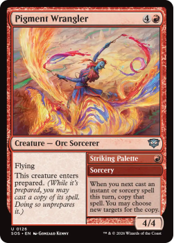 Pigment Wrangler single card from Magic: the Gathering