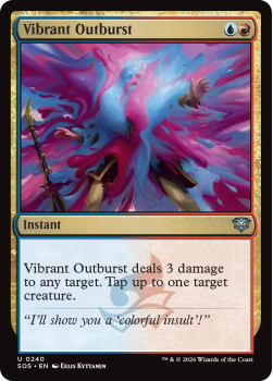 Vibrant Outburst single card from Magic: the Gathering