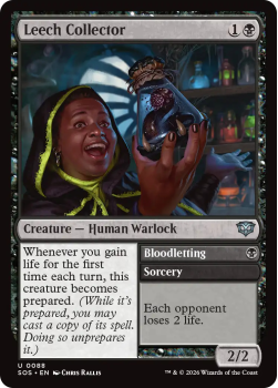 Leech Collector single card from Magic: the Gathering