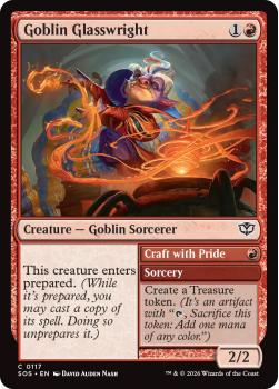 Goblin Glasswright single card from Magic: the Gathering