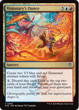 Visionary's Dance single card from Magic: the Gathering