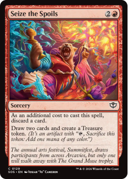 Seize the Spoils single card from Magic: the Gathering