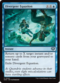 Divergent Equation single card from Magic: the Gathering