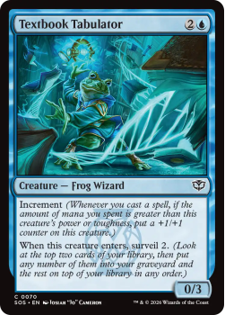 Textbook Tabulator single card from Magic: the Gathering