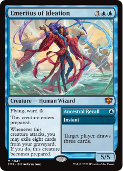 Emeritus of Ideation single card from Magic: the Gathering