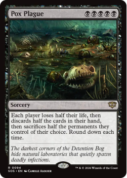 Pox Plague single card from Magic: the Gathering