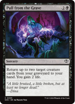 Pull from the Grave single card from Magic: the Gathering