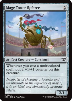 Mage Tower Referee single card from Magic: the Gathering