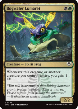 Bogwater Lumaret single card from Magic: the Gathering