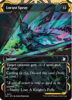 Locust Spray single card from Magic: the Gathering