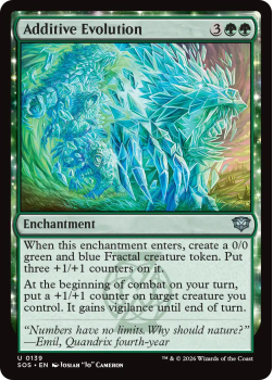 Additive Evolution single card from Magic: the Gathering