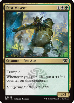 Pest Mascot single card from Magic: the Gathering