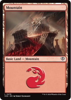 Mountain single card from Magic: the Gathering