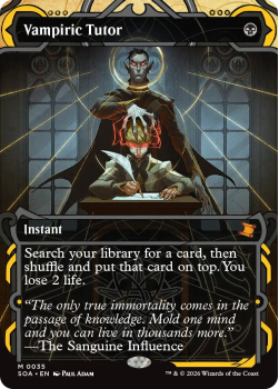 Vampiric Tutor single card from Magic: the Gathering