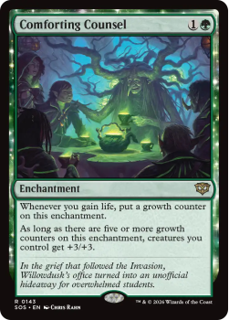 Comforting Counsel single card from Magic: the Gathering