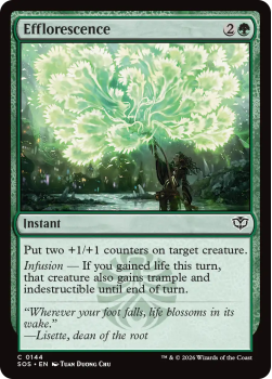 Efflorescence single card from Magic: the Gathering
