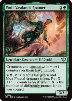 Emil, Vastlands Roamer single card from Magic: the Gathering