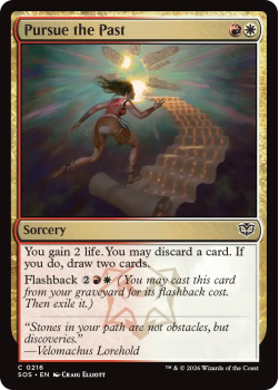 Pursue the Past single card from Magic: the Gathering