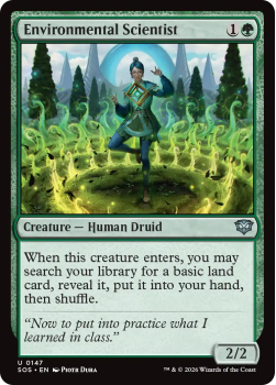 Environmental Scientist single card from Magic: the Gathering