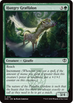 Hungry Graffalon single card from Magic: the Gathering