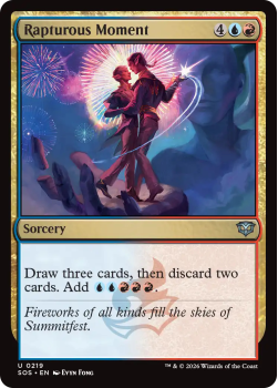 Rapturous Moment single card from Magic: the Gathering