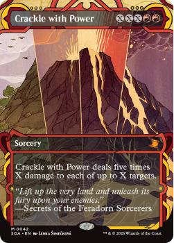 Crackle with Power single card from Magic: the Gathering