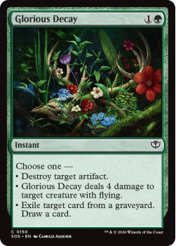 Glorious Decay single card from Magic: the Gathering