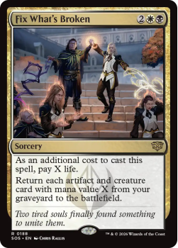 Fix What's Broken single card from Magic: the Gathering