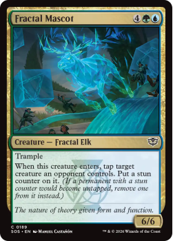 Fractal Mascot single card from Magic: the Gathering