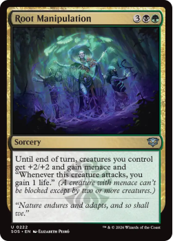 Root Manipulation single card from Magic: the Gathering