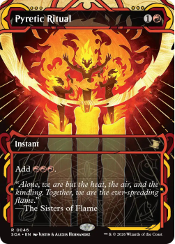 Pyretic Ritual single card from Magic: the Gathering