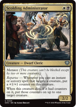 Scolding Administrator single card from Magic: the Gathering