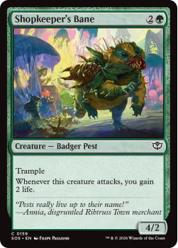 Shopkeeper's Bane single card from Magic: the Gathering