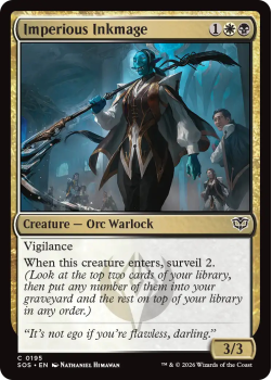 Imperious Inkmage single card from Magic: the Gathering