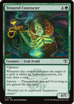Tenured Concocter single card from Magic: the Gathering
