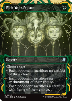 Pick Your Poison single card from Magic: the Gathering