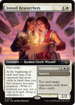 Joined Researchers (EXTENDED ART) single card from Magic: the Gathering